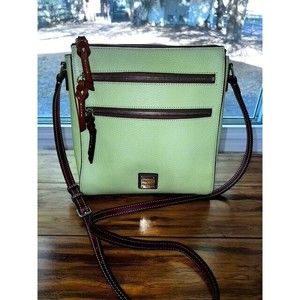 Dooney & Bourke Crossbody Key Lime Green Leahter